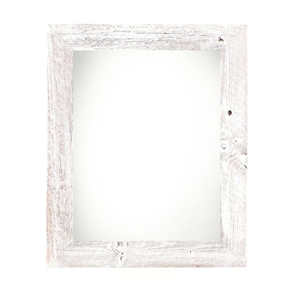 9" x 12" White Solid Wood Hanging Picture Frame