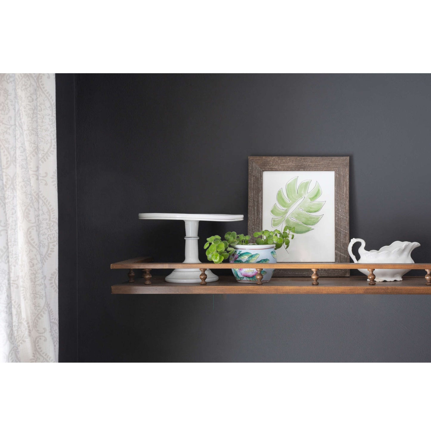 8" x 8" Espresso Solid Wood Tabletop Picture Frame