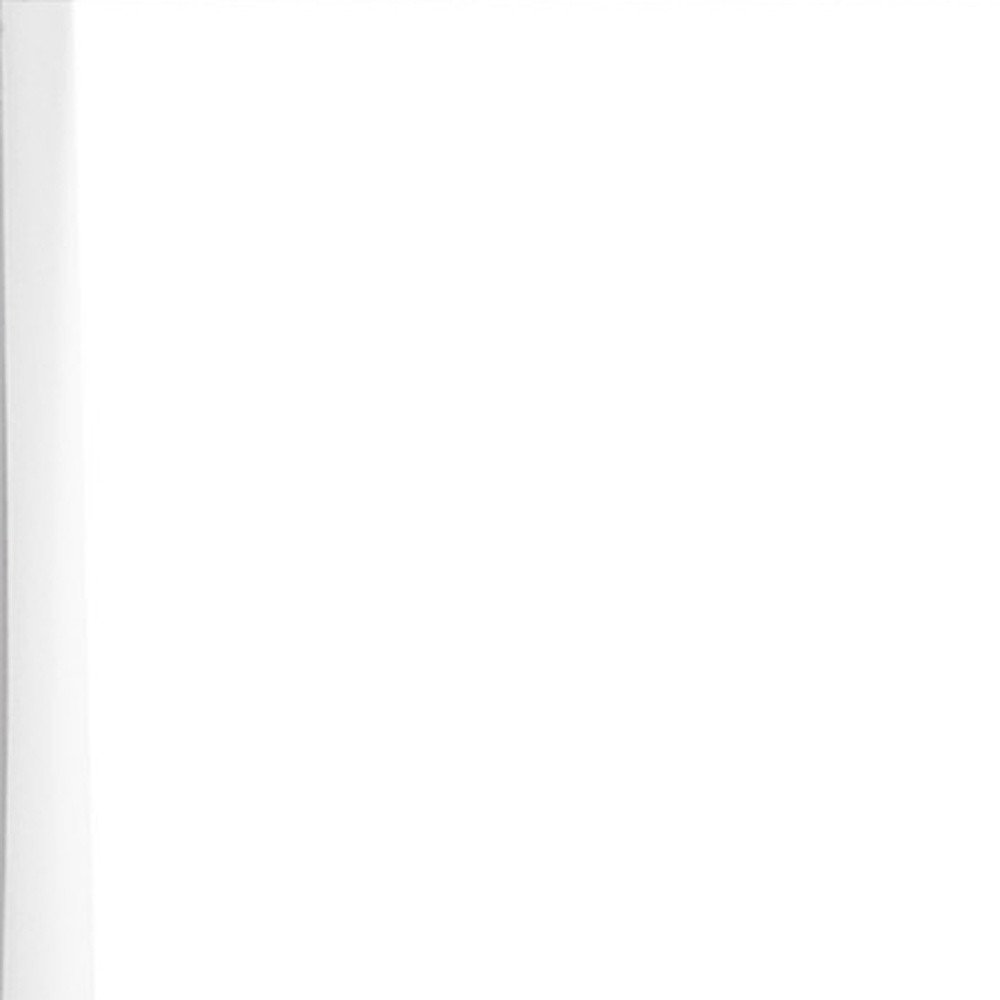 16" White Solid Wood Step Ladder
