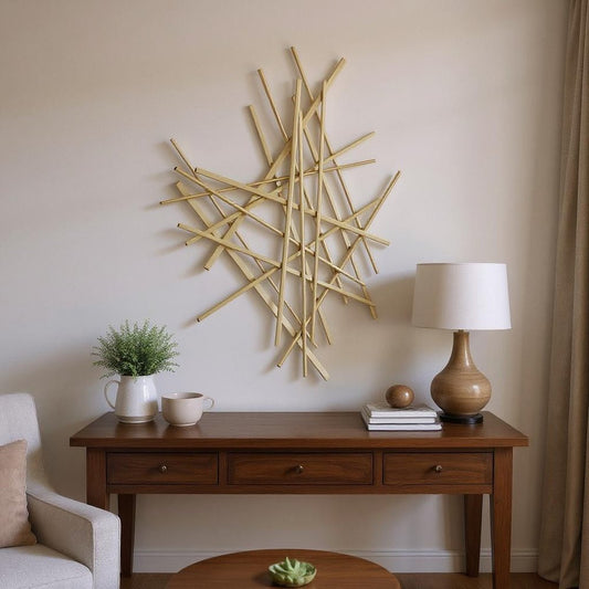 Silver Steel Wall Decor