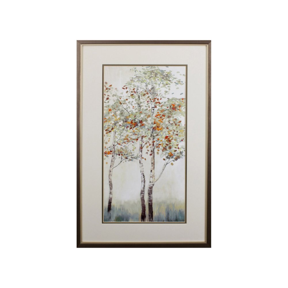 Set of Two Trees in the Fall Wall Art