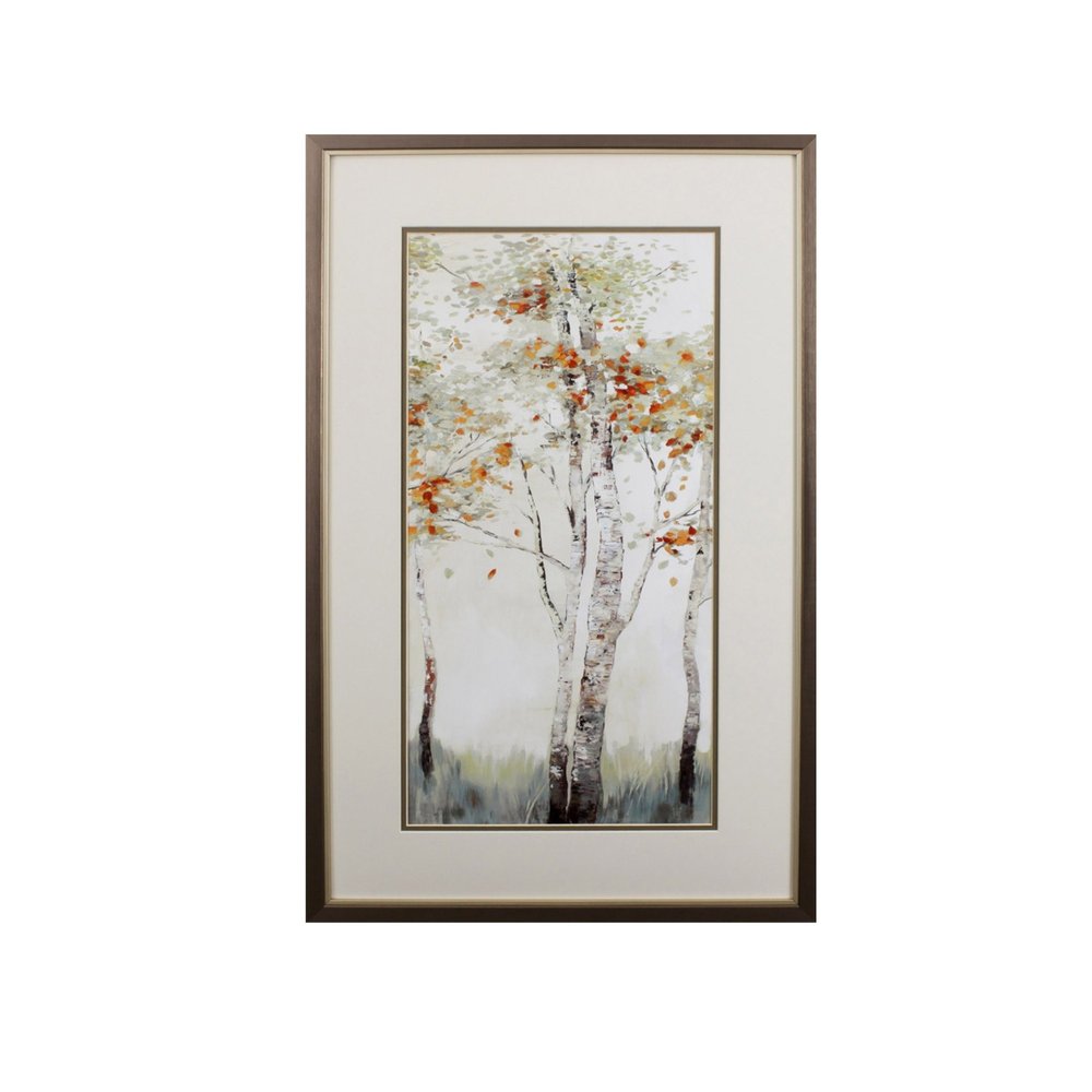 Set of Two Trees in the Fall Wall Art