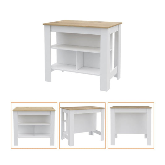 35" X 41" Natural And White Stainless Steel Counter And Utility Cabinet Utility Sink