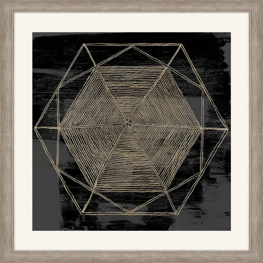 Woven Dreams II Silver Framed Print Wall Art