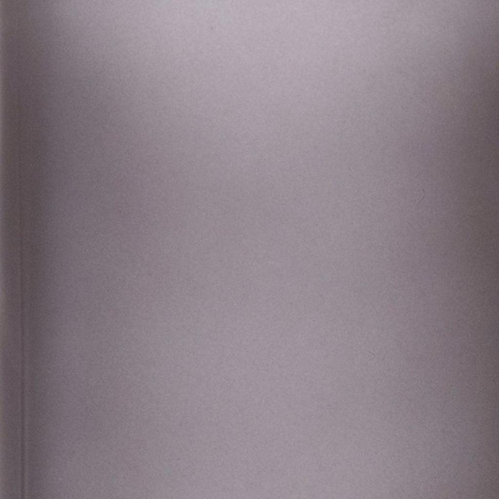 Set of Two Gray Glass Cylinder Table Vases