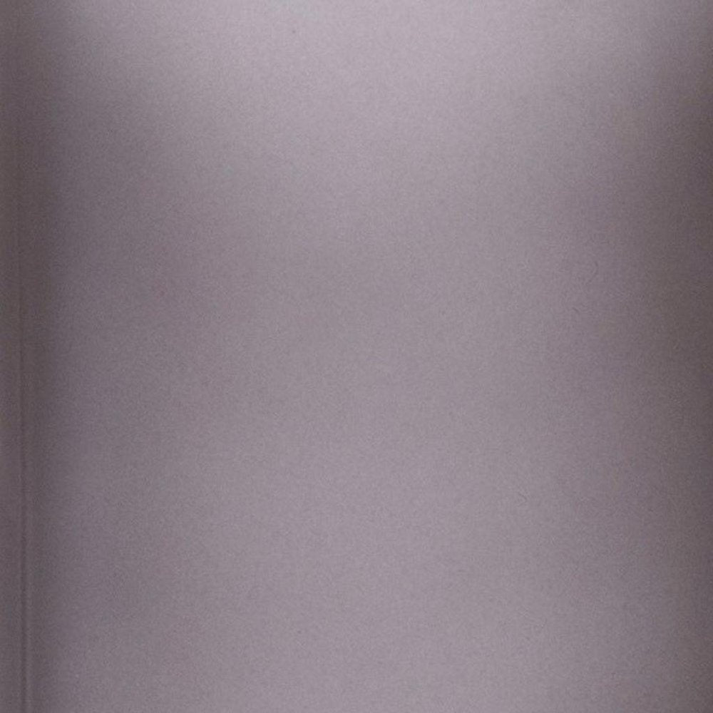 Set of Two Gray Glass Cylinder Table Vases