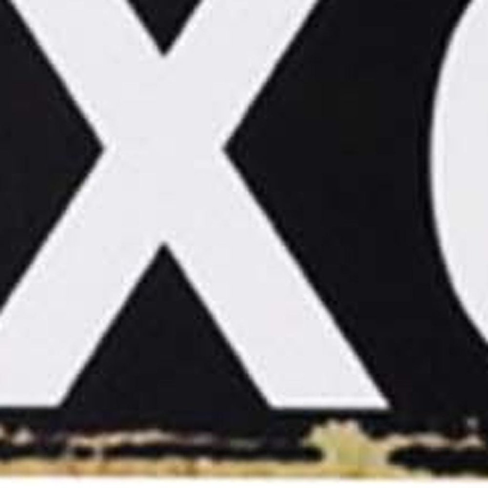 Set of Two Red White And Black Valentine's Day Wood Wall Decor