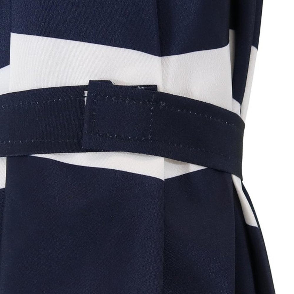 91" Dark Blue Polyester Octagonal Tilt Market Patio Umbrella