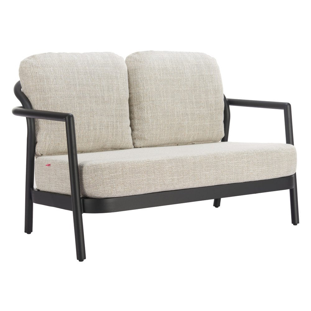 50" Beige Polypropylene Sofa