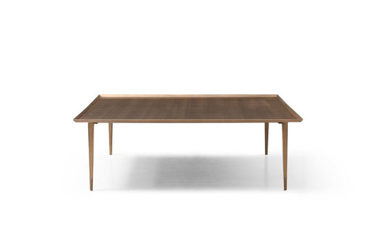 47" Bronze Bronze Square Distressed Coffee Table