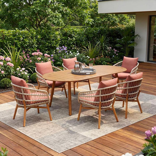 Seven Piece Dining Set