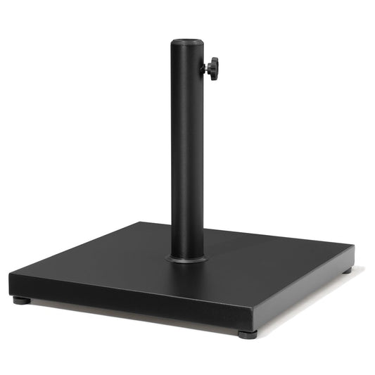 Black Market Umbrella Fillable Steel In Ground Adjustable Umbrella Base