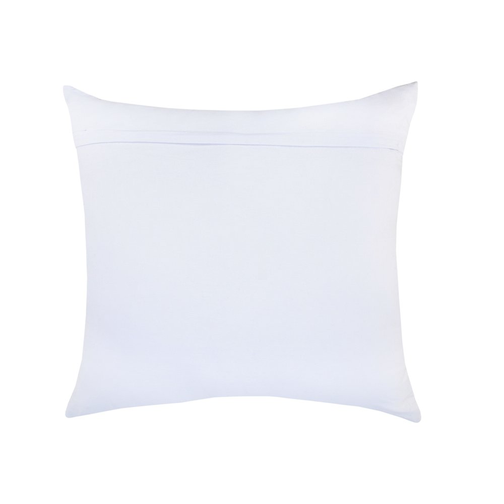 Set of Two Yellow And White Chevron Cotton Throw Pillows with Texture