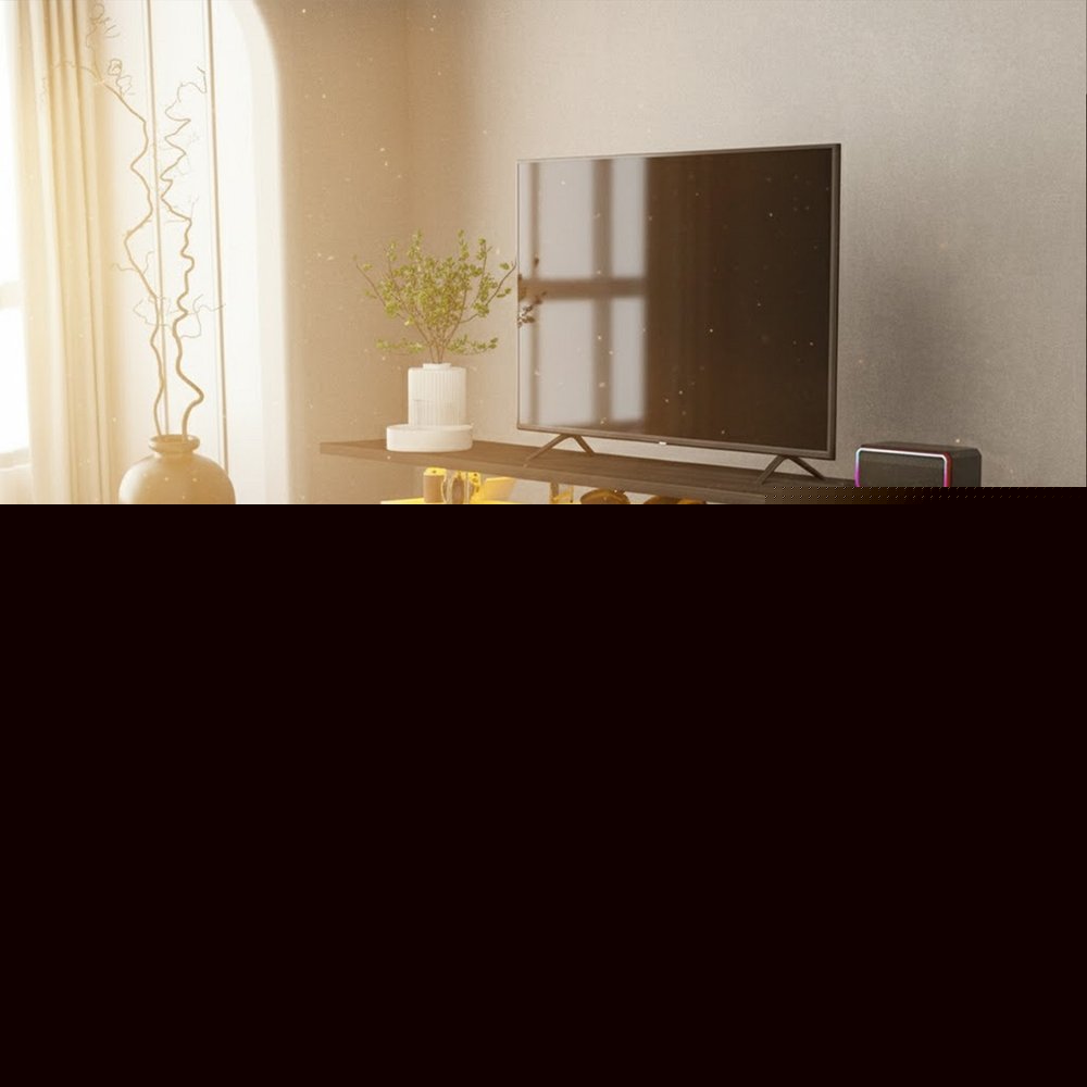 70" Black Wood Fireplace Entertainment Center With Fireplace