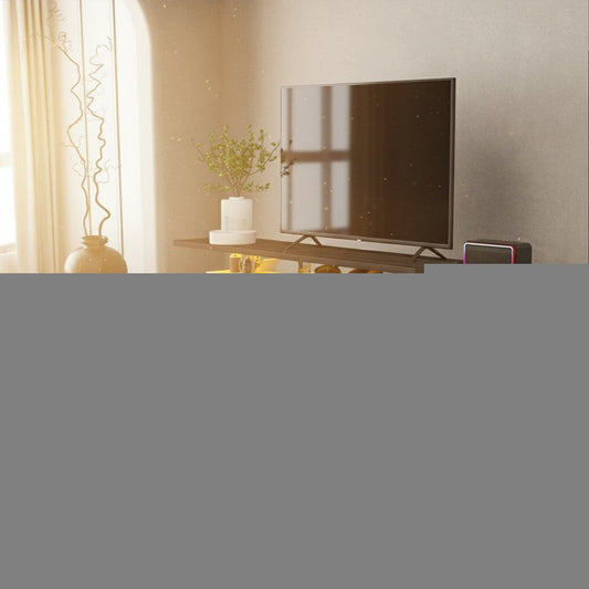 70" Black Wood Fireplace Entertainment Center With Fireplace